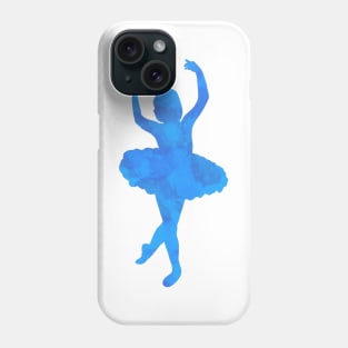 Blue Ballerina Phone Case