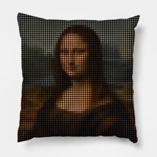 Mona Lisa Brick Dots [Rx-Tp] Pillow