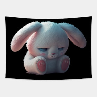 Lonely bunny_ Tapestry