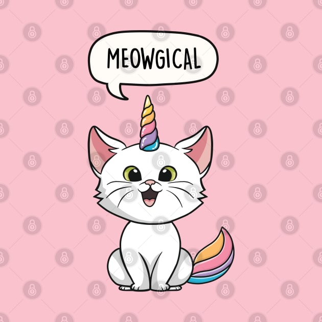 Meowgical Cat by LEFD Designs