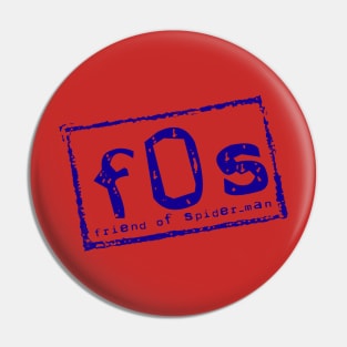 FOS NWO Style Blue Pin