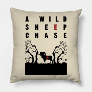 A Wild Sheep Chase Pillow