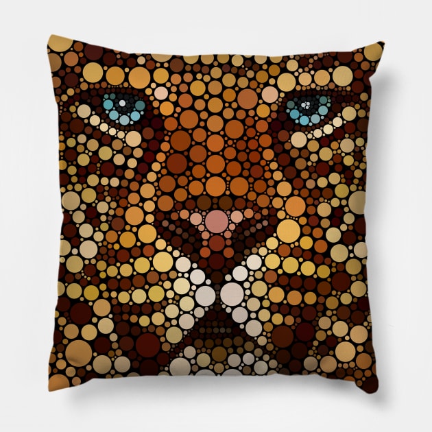 Leopard Pillow by benheineart