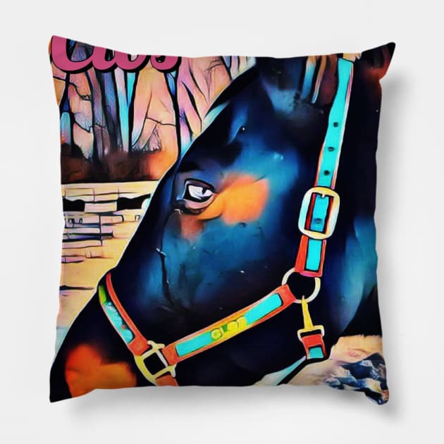 Clos Pillow by SunshineHorses