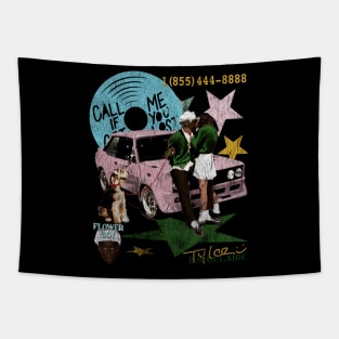 Tyler The Creator Baudelaire Vintage Tapestry