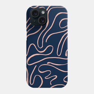 Abstract Lines And Soft Colors Phone Case