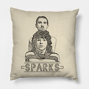 Sparks // Band / Retro Pillow