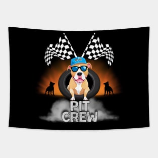 Pit Crew Tapestry