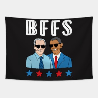 Joe Biden Obama Best Friends Forever Shirt Tapestry