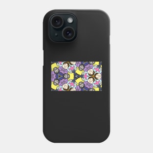 nerd absurd tessellation funny pattern Phone Case