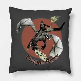 Dragon Rider Pillow