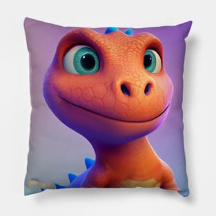 Baby Dinosaur Dino Bambino - Miles Pillow