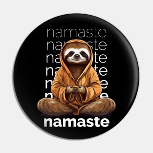 Namaste Yoga Pin