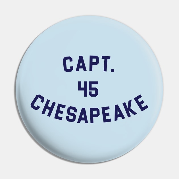 Captain Chesapeake Pin by darklordpug