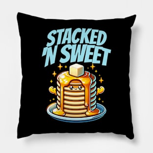 Stacked N Sweet Pancakes! Pillow