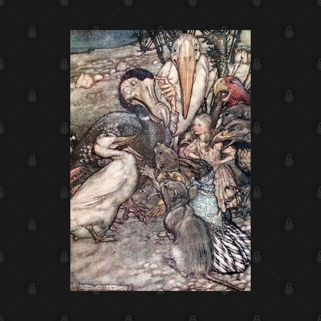 Alice In Wonderland - Arthur Rackham - 8 by Illustration Station