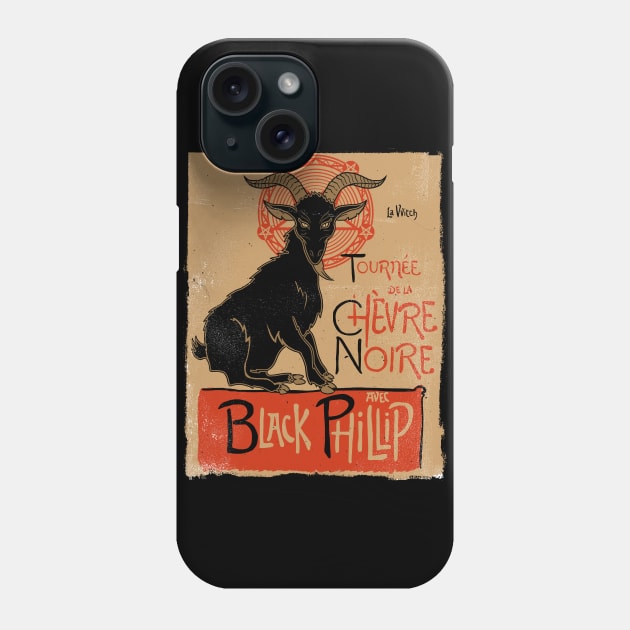 Black Goat Tour Phone Case by GoodIdeaRyan