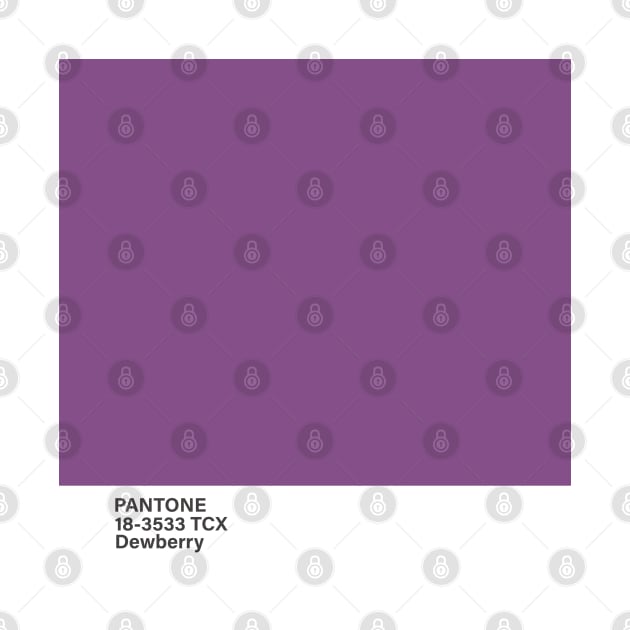 pantone 18-3533 TCX Dewberry by princessmi-com