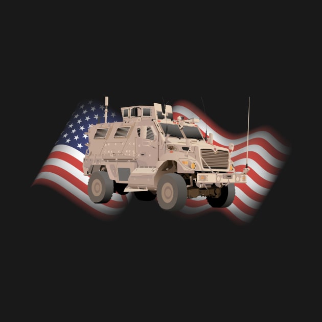 M1224 MRAP Army Military Truck by NorseTech