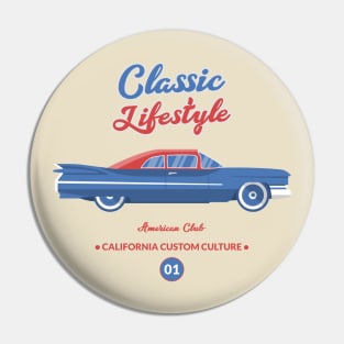 Classic Cars Vintage Car Car Show Pin