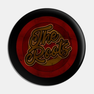 Circle Retro The Roots Pin