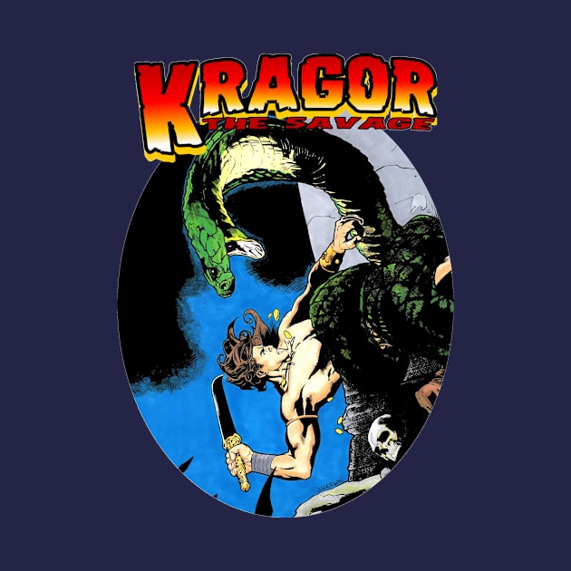 Kragor vs. The Serpent by Blue Moon Comics Group