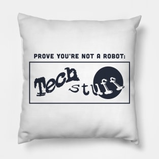 Prove You're Not A Robot - Captcha Pillow