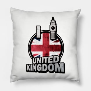 I LOVE UK Pillow