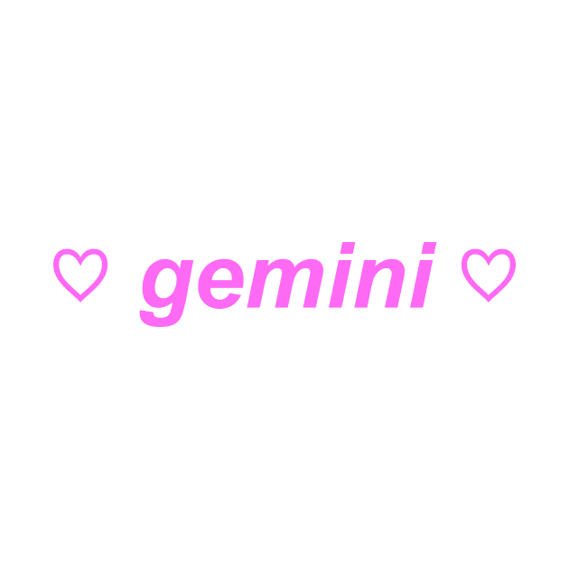 "gemini" ♡ Y2K zodiac slogan by miseryindx 