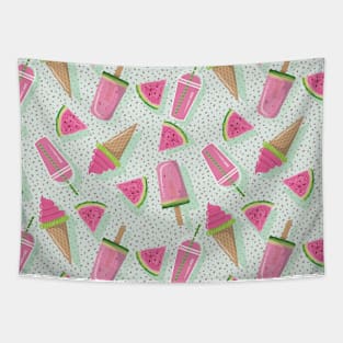 Summer Watermelon Refreshments Tapestry