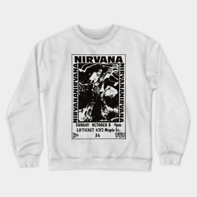 nirvana crewneck sweatshirt