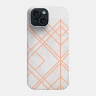 Art Deco Lines Pattern Phone Case