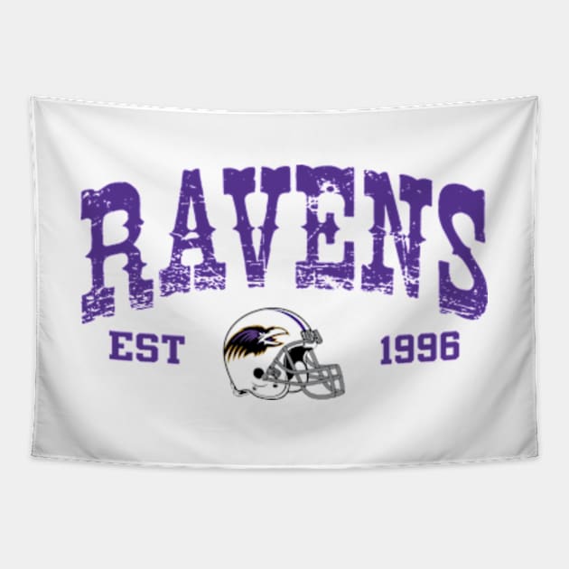 Ravens Football Tapestry by apparel-art72