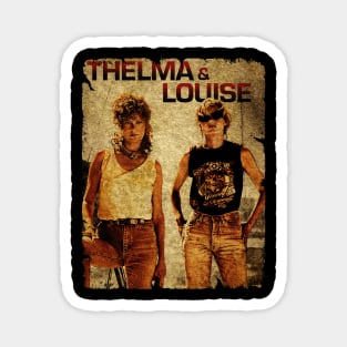 RETRO THELMA & LOUISE Magnet