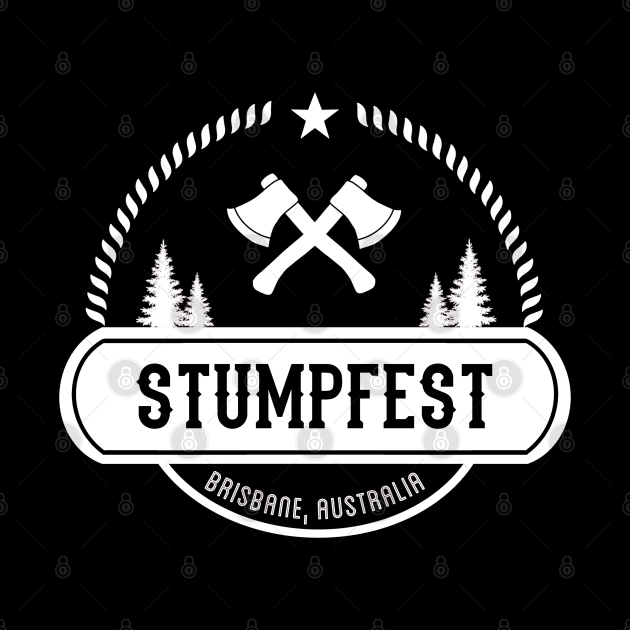 Stumpfest White by Black Red Store