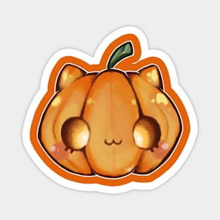 Pumpkin meow Magnet