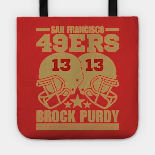 San Francisco 49ERS Purdy 13 American Football Retro Tote