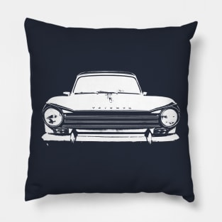 Triumph Herald 13/60 classic 1960s British car monoblock Pillow