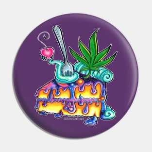 Space Cake Pin