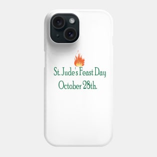 Saint Jude Feast Day October 28th Phone Case