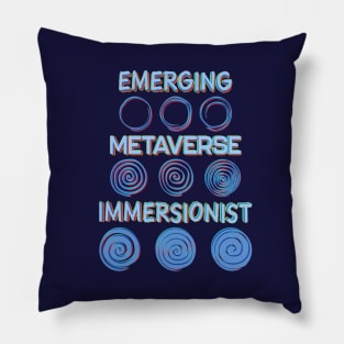 Emerging Metaverse Immersionist Pillow