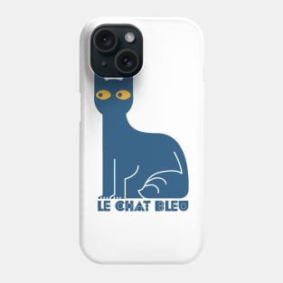 Le Chat Bleu - Blue Cat Phone Case