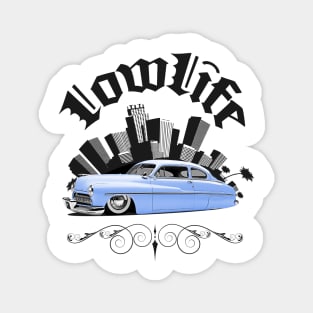 Auto Series Baby Bue Eight Lowrider Magnet