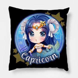 Chibi Capricorn Pillow