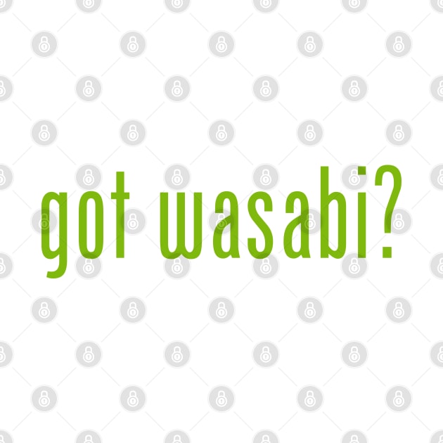 got wasabi? by tinybiscuits