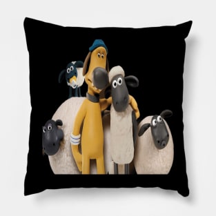 Vintage The Sheep TV Series Cartoon Shaun Pillow