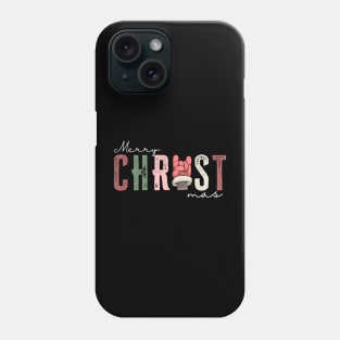 Rock on christmas Phone Case