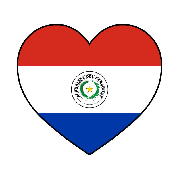 Heart - Paraguay by Tridaak