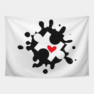 Autism Heart Tapestry