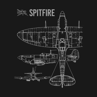 Spitfire Blueprint T-Shirt